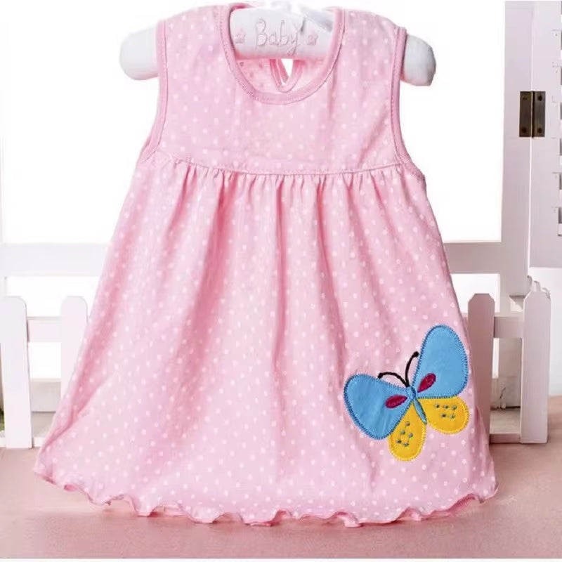 Baby Girls Dress Baby Girl Summer Clothes Baby Dress Princess 0-2Years Cotton Clothing Dress Girls Clothes Low Price