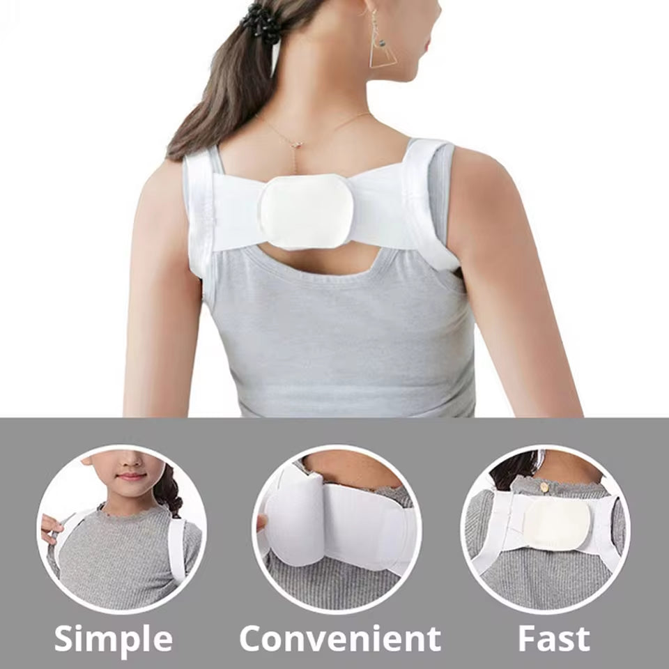 Posture Corrector Back Support Shoulder Belt Rectify Straighten Correction Men Women Adult Children Healthcare Dropship