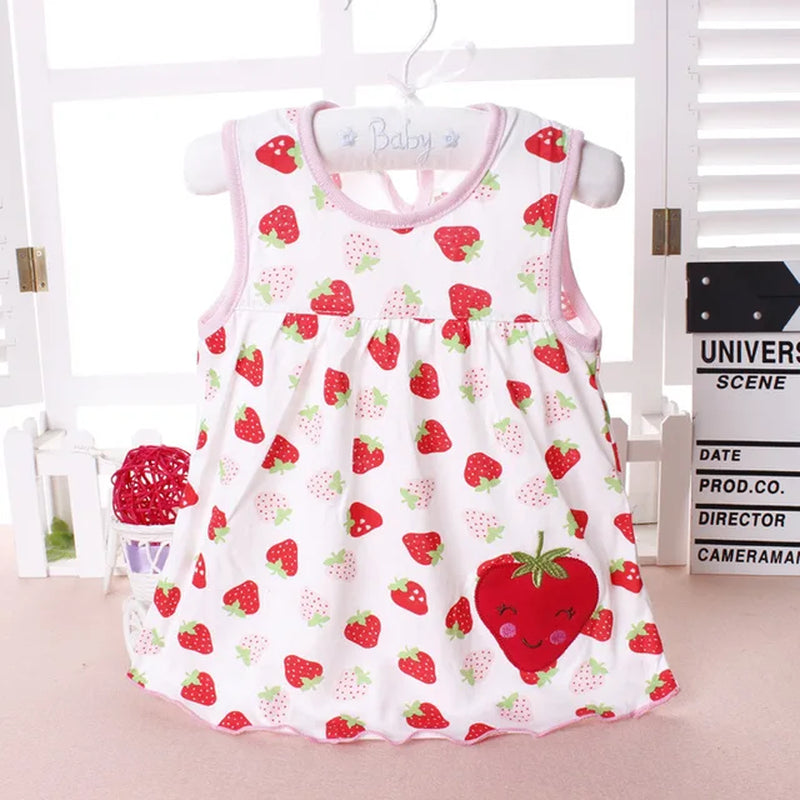 Baby Girls Dress Baby Girl Summer Clothes Baby Dress Princess 0-2Years Cotton Clothing Dress Girls Clothes Low Price