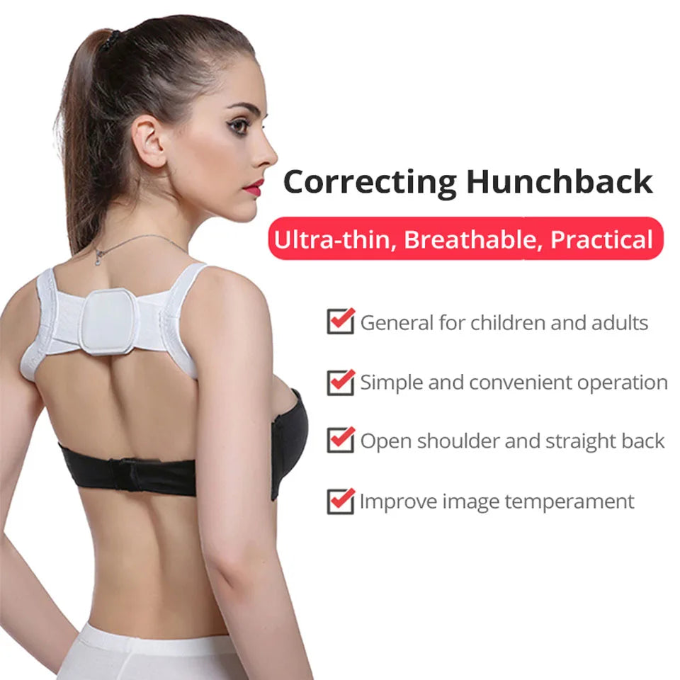 Posture Corrector Back Support Shoulder Belt Rectify Straighten Correction Men Women Adult Children Healthcare Dropship