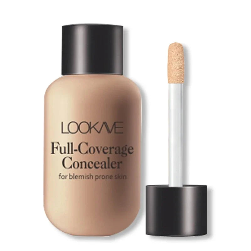 3 Colors Liquid Concealer Waterproof Matte Full Coverage Acne Scars Dark Circles Foundation Whitening Lasting Makeup Cosmetics