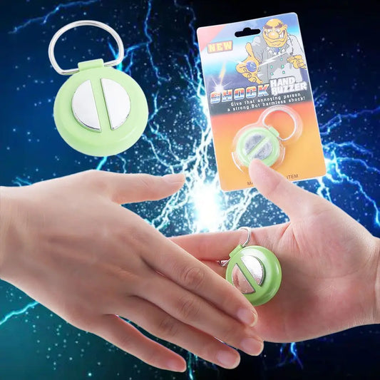 1pcs Electric Shock Handshake Toy Funny Joke Prank Electronic Toys For April Fools Day Safety Harmless