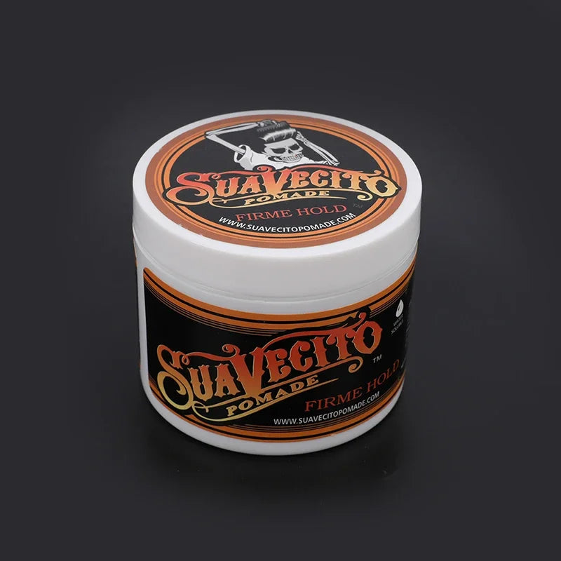 5PCS SUAVECITO Hairs Pomade Hair Style Wax Pomade Hair Skeleton Cream Slicked Oil Mud Keep Hair Men Oil not original