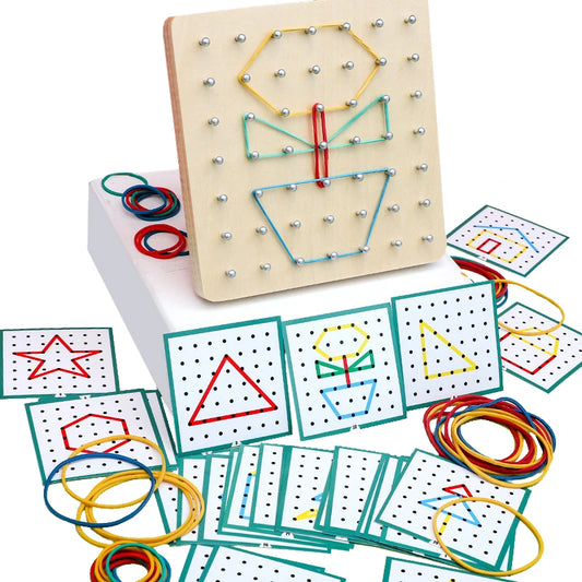 Wooden Geoboard