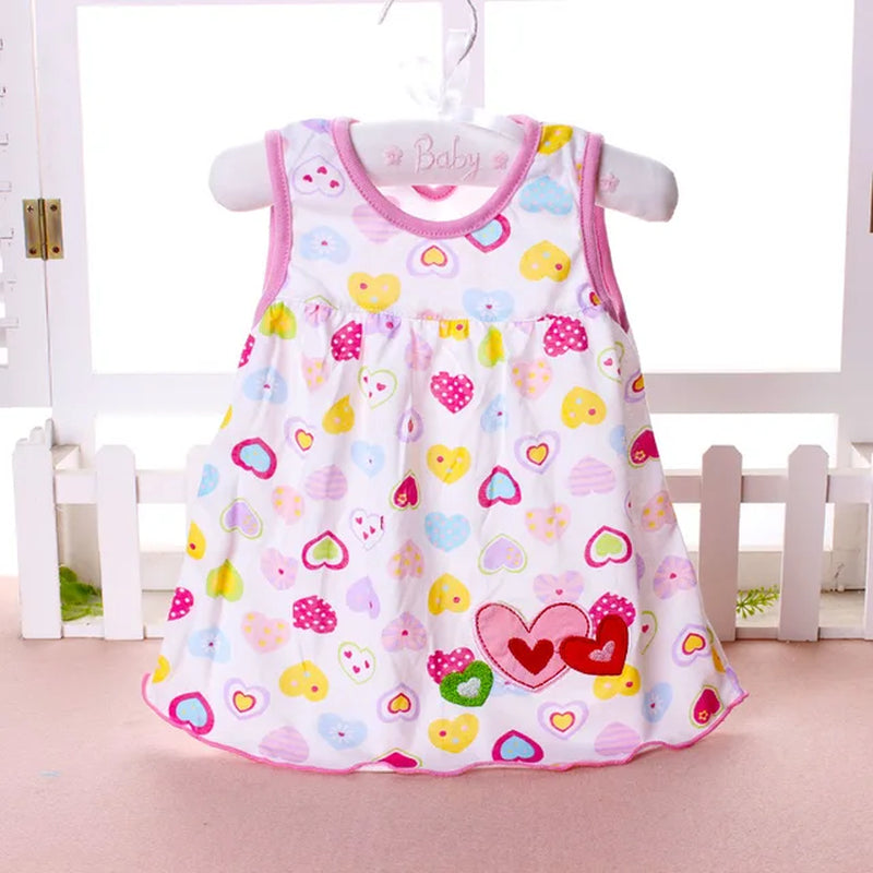 Baby Girls Dress Baby Girl Summer Clothes Baby Dress Princess 0-2Years Cotton Clothing Dress Girls Clothes Low Price