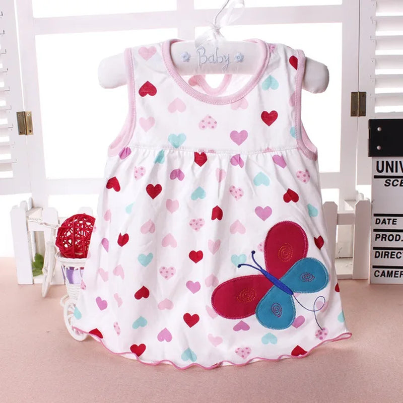 Baby Girls Dress Baby Girl Summer Clothes Baby Dress Princess 0-2Years Cotton Clothing Dress Girls Clothes Low Price